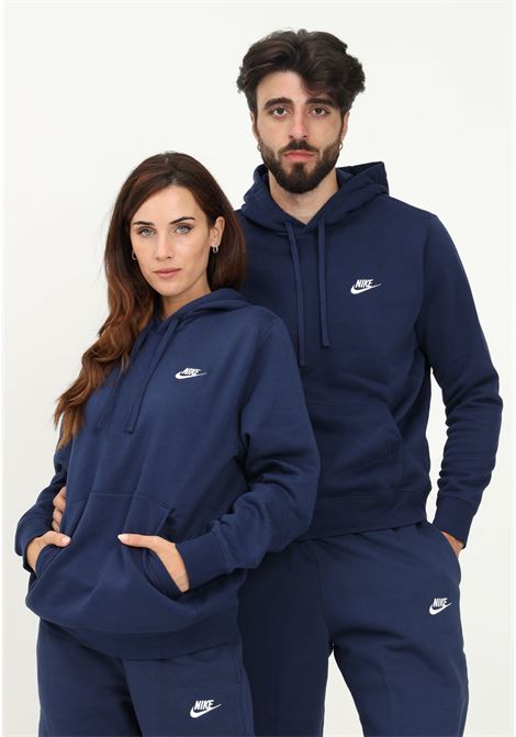 Sportswear club blue hoodie for men and women NIKE | BV2654410