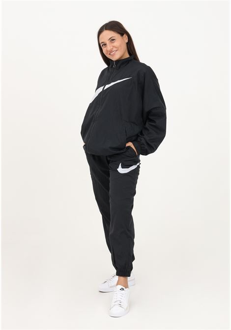 Black sports trousers with women's logo NIKE | DM6183010