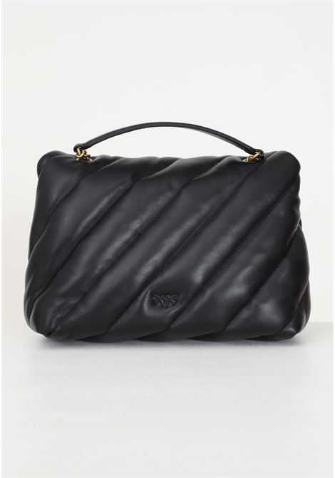 Love Puff Big women's black shoulder bag PINKO | 100037-A0F2Z99Q