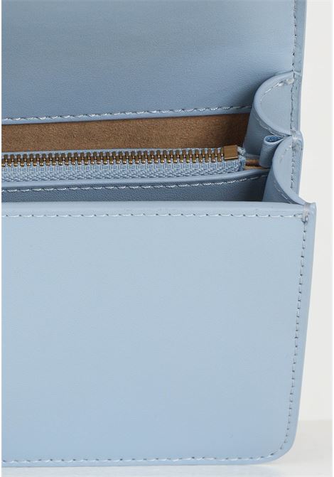 Borsa a tracolla Mini Love Bag Icon azzurra da donna PINKO | 100059-A0F1E57Q