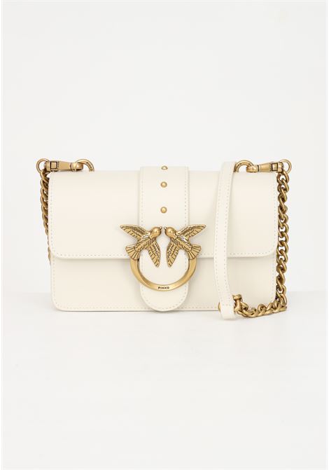 Love One Mini ivory women's shoulder bag PINKO | 100059-A0F1Z14Q
