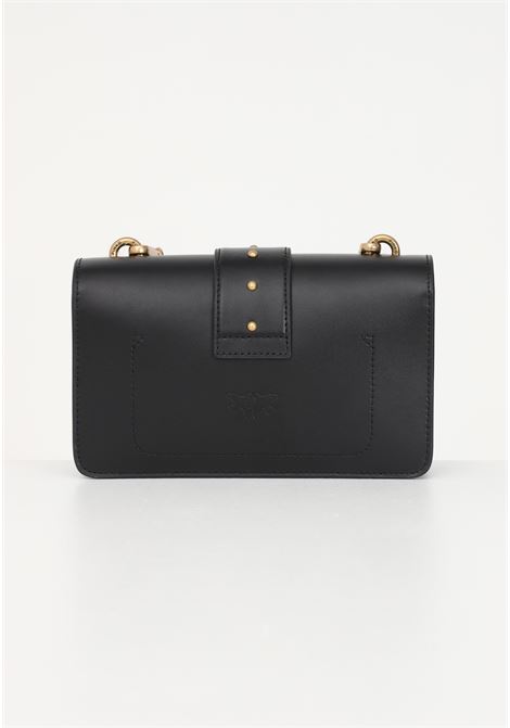 Love One Mini black shoulder bag for women PINKO | 100059-A0F1Z99Q