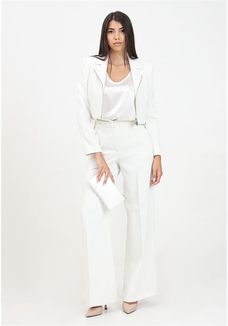 Pantalone elegante Pergamino bianco da donna PINKO | 100331-A20QZ10