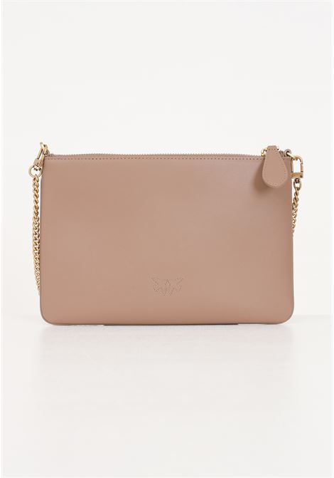 Flat Classic women's beige clutch bag PINKO | 100455-A0F1D01Q