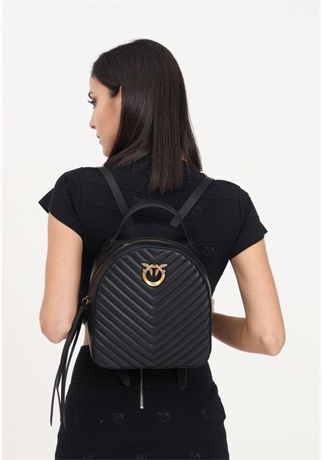 Love Backpack black women's backpack PINKO | 102530-A1J2Z99Q