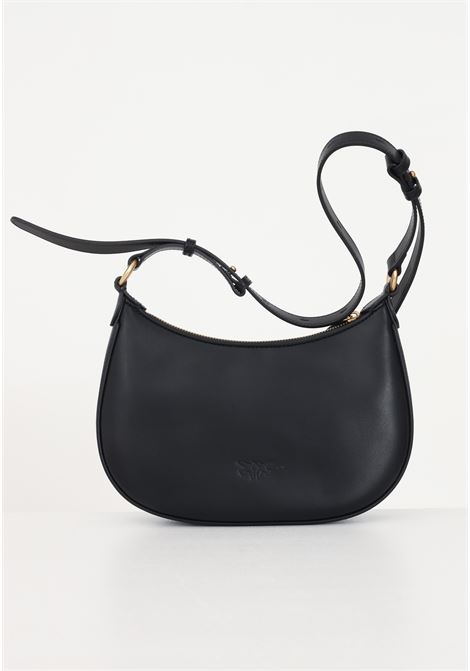 Borsa a spalla Mini Love Bag Half Moon nera da donna PINKO | 102790-A0F1Z99Q