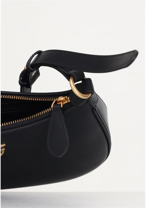 Mini Love Bag Half Moon black shoulder bag for women PINKO | 102790-A0F1Z99Q