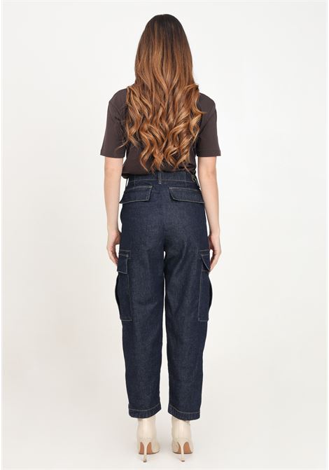 Sonata jeans in dark denim for women PINKO | 103856-A20NPJA