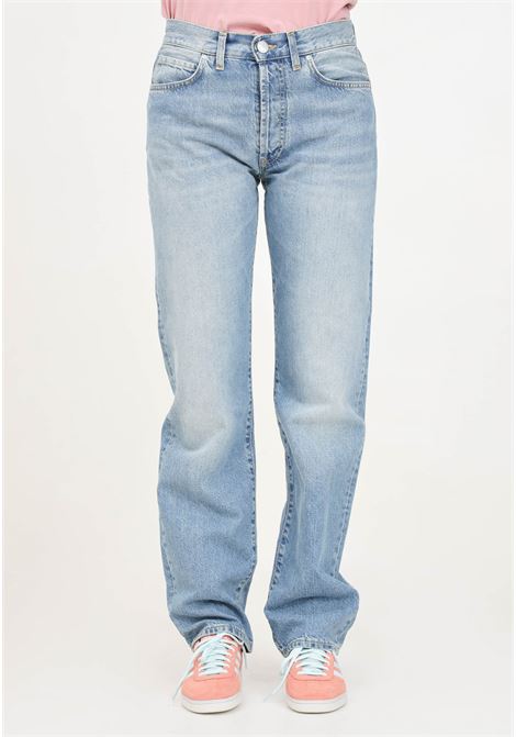 Leyda Loose jeans in light denim for women PINKO | 103882-A22DPJV