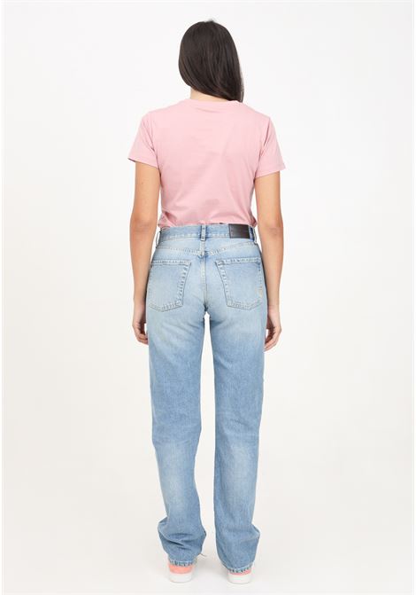 Leyda Loose jeans in light denim for women PINKO | 103882-A22DPJV