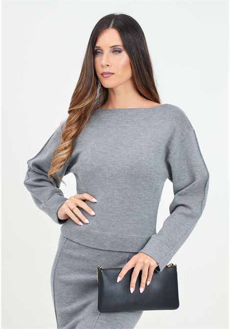 Maglioncino grigio da donna PINKO | 103947-A221II4