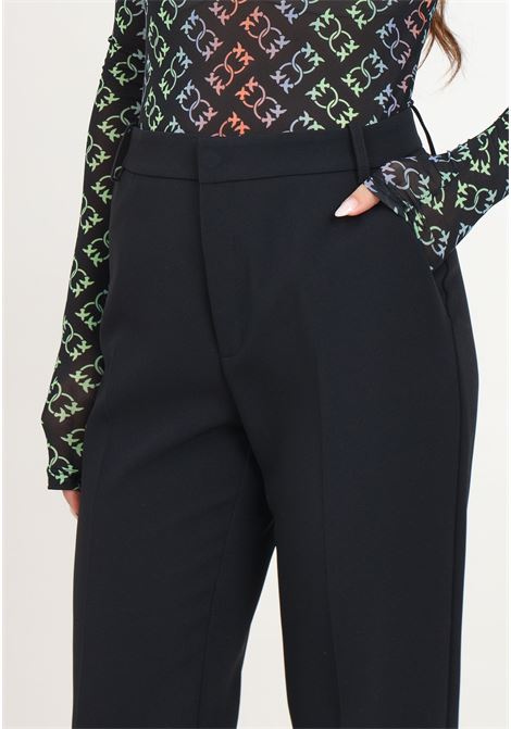 Pantalone elegante Paris nero da donna PINKO | 103961-A20QZ99