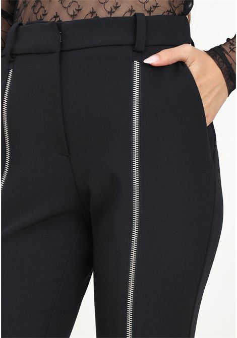 Elegant black Quimper trousers for women PINKO | 104097-A20AZ99