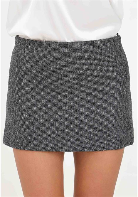 Short black skirt for women, Grass model PINKO | 104358-A274ZZ2
