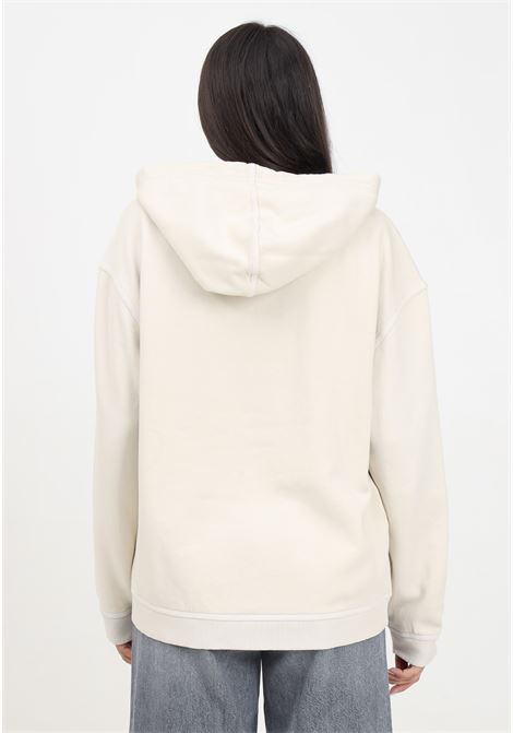 Bassani beige hooded sweatshirt for women PINKO | 104388-A27VC16