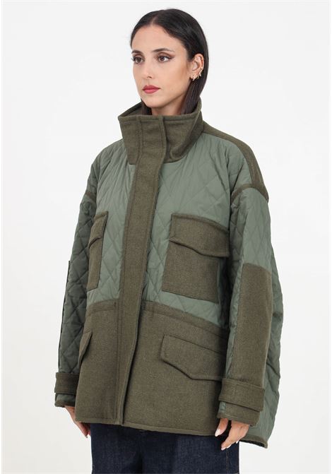 Parka verde da donna PINKO | 104403-A28EX23