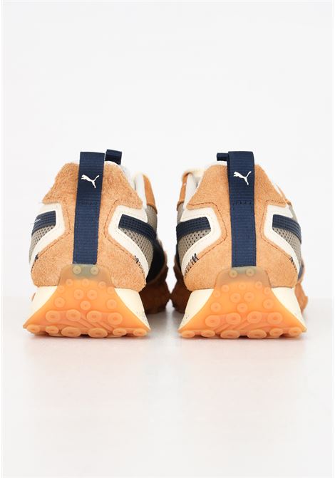 Sneakers Blktop Rider Preppy panna, blu e arancio da uomo PUMA | 39587505