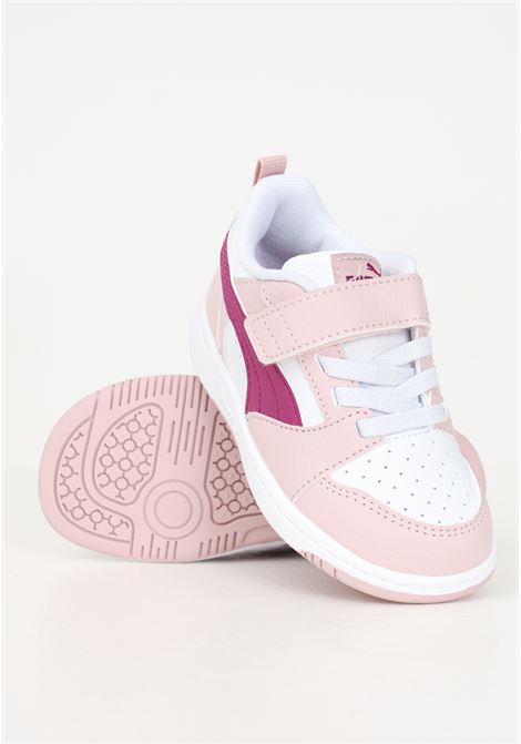 Sneakers Rebound V6 Lo rosa da neonato PUMA | 39742014