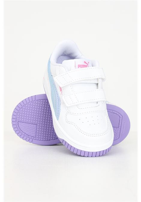Sneakers Carina Street Bouncy Sky bianche da neonato PUMA | 39797701