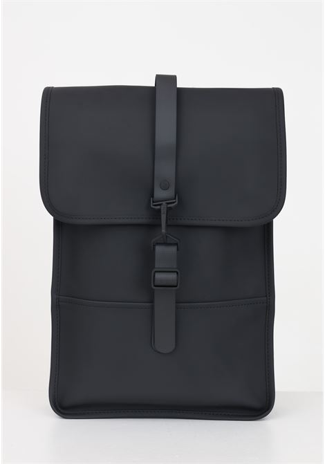 Zaino Puffed Backpack Mini nero per uomo e donna RAINS | RA13020BLA