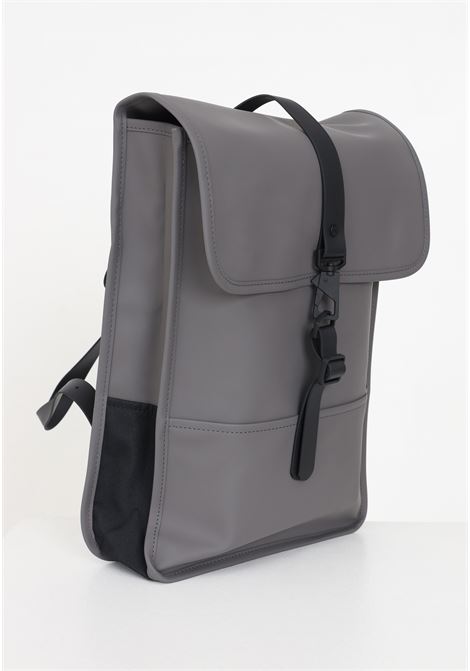 Zaino Puffed Backpack Mini grigio per uomo e donna RAINS | RA13020GRY