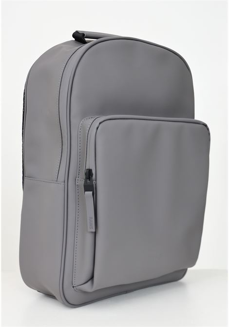 Zaino Book Daypack Large grigio per uomo e donna RAINS | RA13680GRY