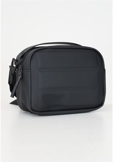 Borsa a tracolla Shield Box nera per uomo e donna RAINS | RA14950BLA