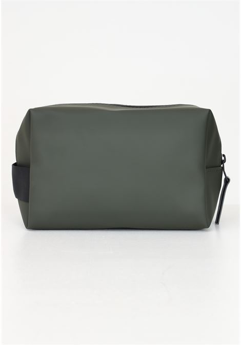 Pochette Wash Bag Small verde per uomo e donna RAINS | RA15580GRE