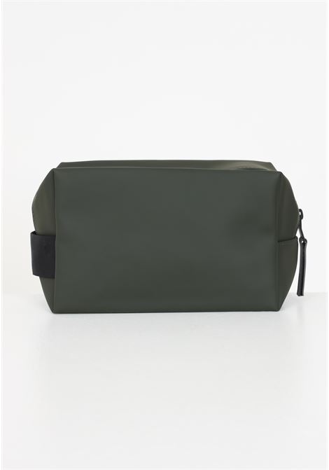 Pochette Wash Bag Small verde per uomo e donna RAINS | RA15580GRE