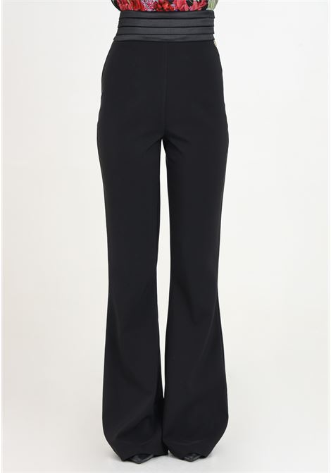 Pantalone elegante a zampa nero da donna SHIT | SH2425046NERO