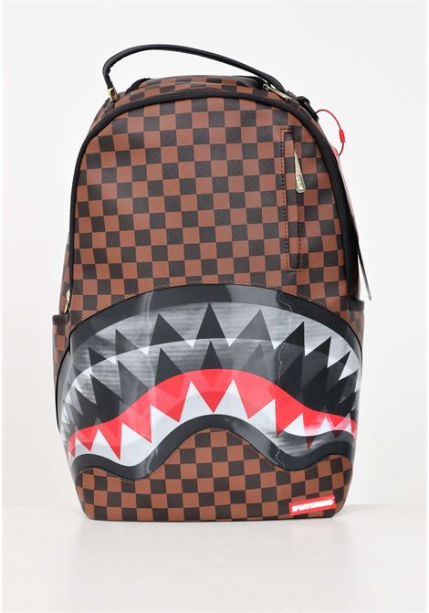 Zaino SHARKS IN PARIS LENTICULAR CHOMP marrone per uomo e donna SPRAYGROUND | 910B5724NSZ.