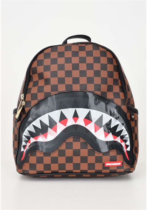 Zaino SHARKS IN PARIS LENTICULAR CHOMP SAVAGE marrone per uomo e donna SPRAYGROUND | 910B6519NSZ.