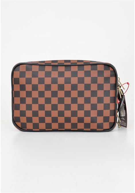 Pochette / beauty SHARKS IN PARIS LENTICULAR CHOMP TOILETRY BRICK marrone per uomo e donna SPRAYGROUND | 910B6525NSZ.