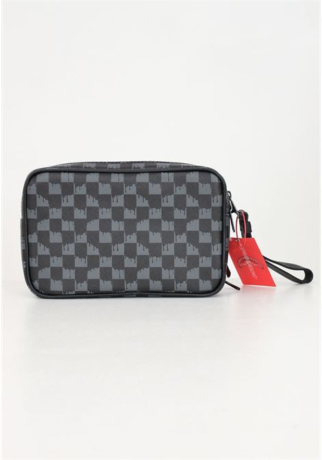 Pochette DRIP CHECK TOILETRY BRICK nera per uomo e donna SPRAYGROUND | 910B6570NSZ.