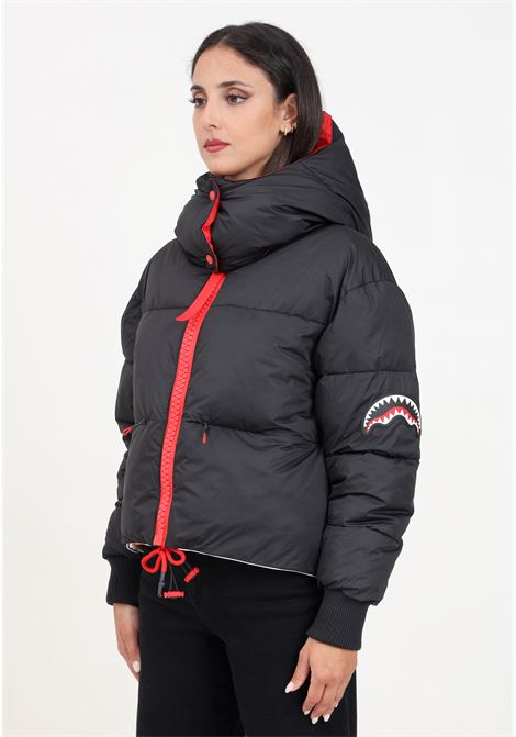 Piumino CROP DOWN JACKET nero da donna SPRAYGROUND | SP275BLK.