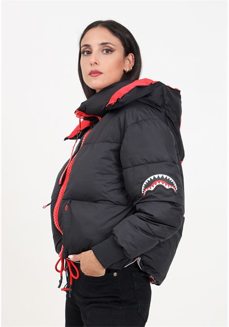 Piumino CROP DOWN JACKET nero da donna SPRAYGROUND | SP275BLK.