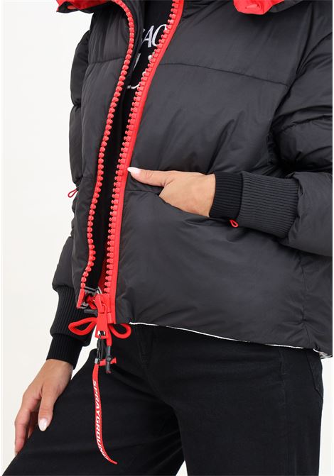 Piumino CROP DOWN JACKET nero da donna SPRAYGROUND | SP275BLK.