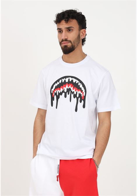 T-shirt a manica corta LOOSE SMOOTH bianca da uomo SPRAYGROUND | SP290WHT.