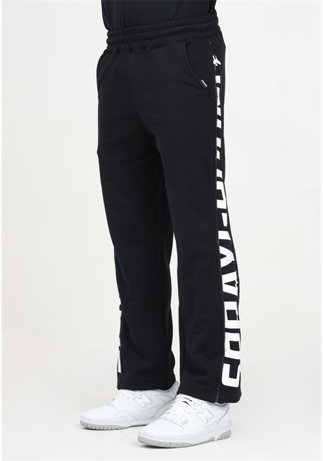 Pantalone sportivo Zipper nero da uomo SPRAYGROUND | SP643BLK.