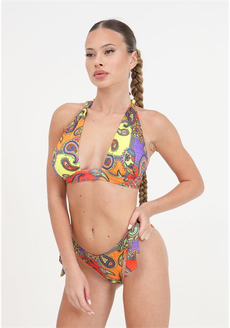 Women's ethnic triangle pattern bikini and adjustable briefs 4GIVENESS | FGBW3993200