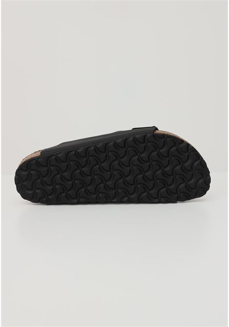 Black slippers for men and women in eco-leather BIRKENSTOCK | 051793.