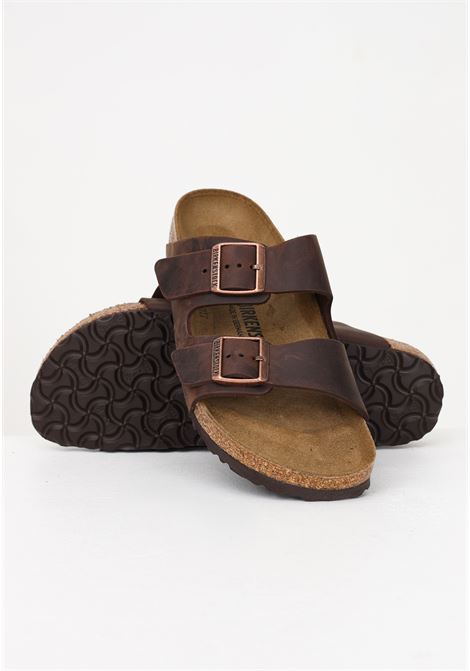 Brown slippers for men and women Arizona BS BIRKENSTOCK | 052533.
