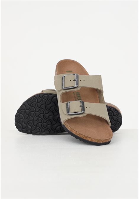 Beige Arizona slippers for boys and girls BIRKENSTOCK | 1023408KHAKI