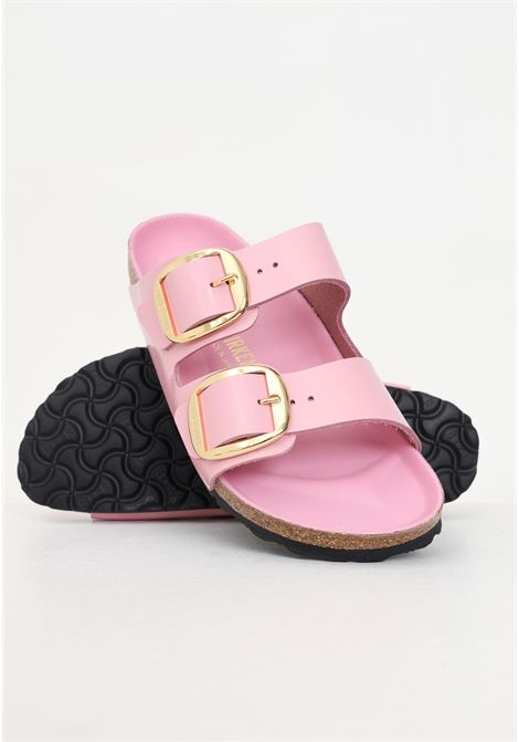 Ciabatte Arizona Big Buckle rosa da donna BIRKENSTOCK | 1026532.