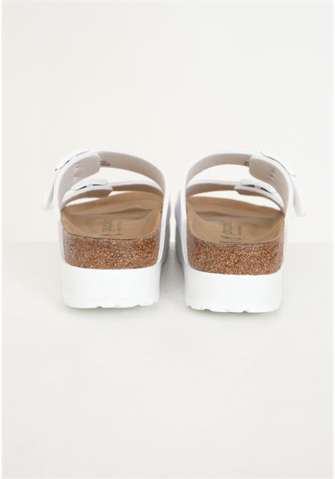 Arizona PAP Flex Platform women's white slippers BIRKENSTOCK | 1027416.