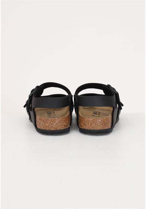 Black sandal for boys and girls New York BIRKENSTOCK | 187603.
