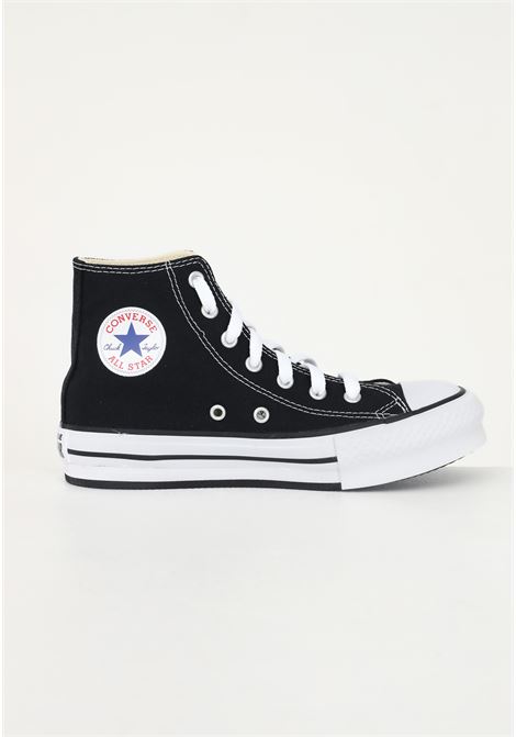 CONVERSE Chuck Taylor All Star Lift Platform black sneakers for boys and girls CONVERSE | 372859C.