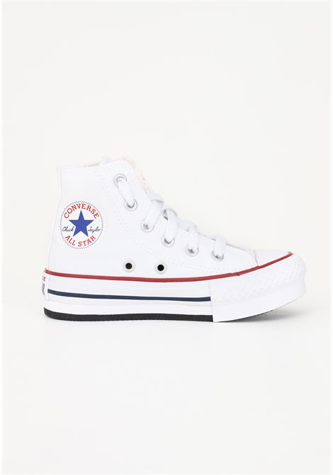 White casual sneakers for boys and girls Chuck Taylor All Star Lift Platform CONVERSE | 372860C.