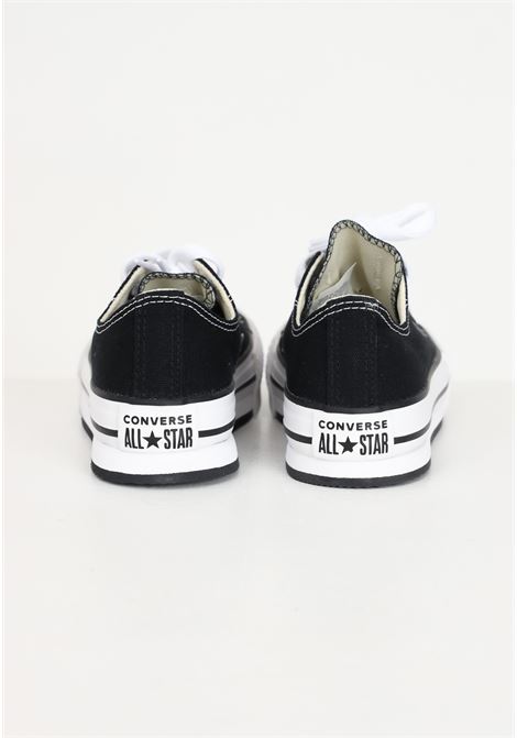 Sneakers Chuck Taylor All Star Lift Platform nere e bianche da bambina CONVERSE | 372861C.