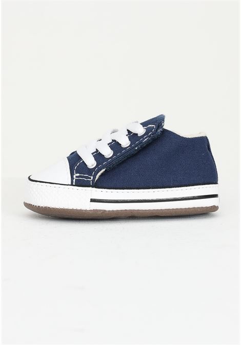 Blue baby sneakers with All Star logo patch CONVERSE | 865158C.